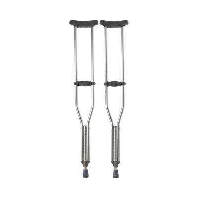Underarm Crutches McKesson Adult 5 Foot 2 Inch to 5 Foot 10 Inch User Height Aluminum Frame 350 lbs. Weight Capacity | McKesson