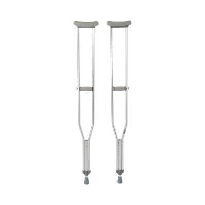 Underarm Crutches McKesson Tall Adult 5 Foot 10 Inch to 6 Foot 6 Inch User Height Aluminum Frame 350 lbs. Weight Capacity