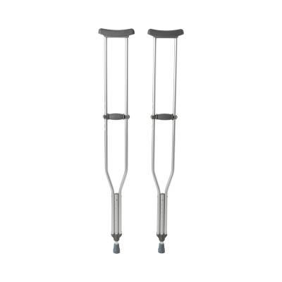 Underarm Crutches McKesson Tall Adult 5 Foot 10 Inch to 6 Foot 6 Inch User Height Aluminum Frame 350 lbs. Weight Capacity | McKesson