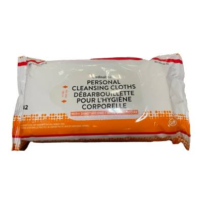 Incontinence Care Wipe Cardinal Health™ Soft Pack Unscented 42 Count