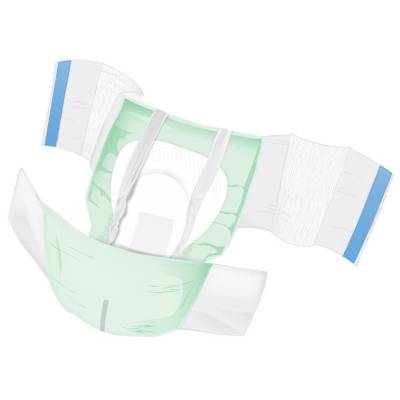 Unisex Adult Incontinence Brief Wings™ Plus Size 3 Disposable Heavy Absorbency