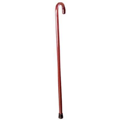 Round Handle Cane Lumex® Wood 42 Inch Height Walnut