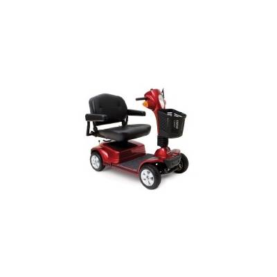 4 Wheel Electric Scooter Maxima 500 lbs. Weight Capacity Red / Blue