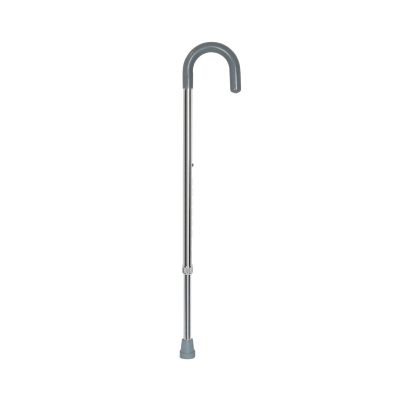 Round Handle Cane McKesson Aluminum 29-3/4 to 38-3/4 Inch Height Chrome