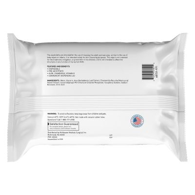 Personal Cleansing Wipe McKesson Soft Pack Unscented 96 Count