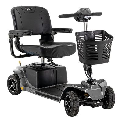 4 Wheel Electric Scooter Revo® 2.0 400 lbs. Weight Capacity Gray