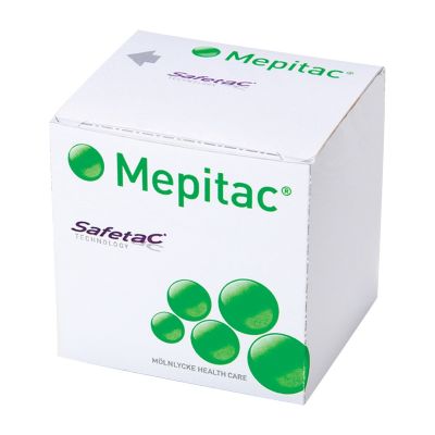 Medical Tape Mepitac® Tan 3/4 X 118 Inch Silicone NonSterile