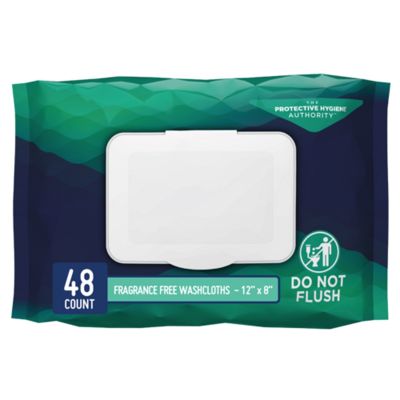 Personal Cleansing Wipe Prevail® Soft Pack Unscented 48 Count